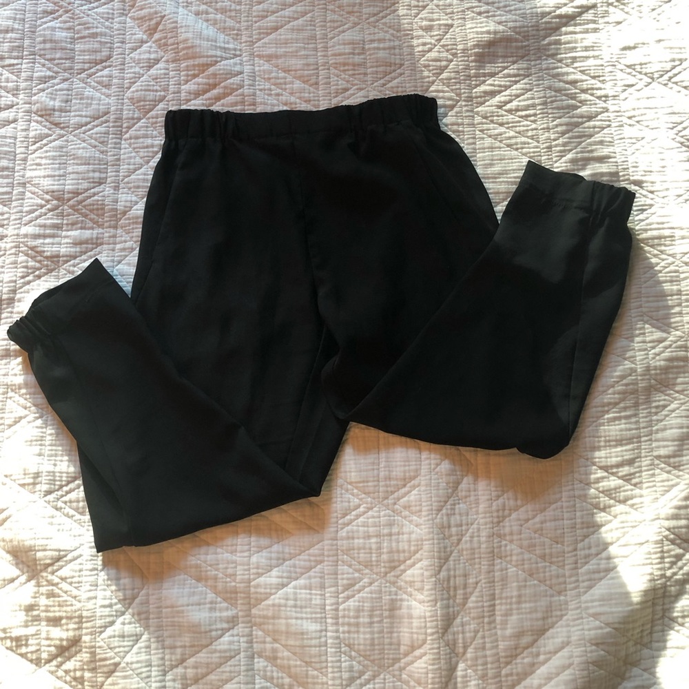 Black Slouchy Joggers